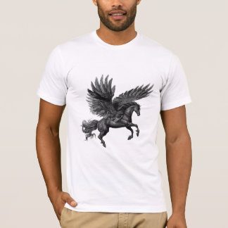 Camiseta cavalo preto
