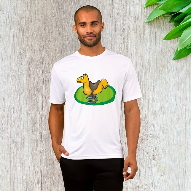 Camiseta Cavalo-Primavera (Criador carregado)