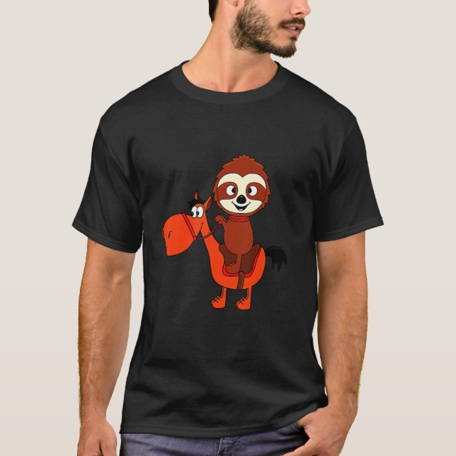 Camiseta Cavalo-Reiten Camada-Anel (Frente)