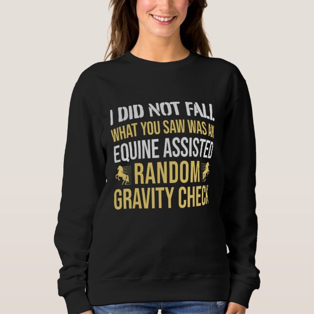Camiseta Cavalo Rider Gravity Check Horseback (Frente)
