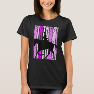 Camiseta Cavalo Rosa De Aniversário Serve Para A Vida Venti