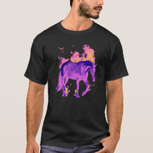 Camiseta Cavalo Roxo no Cavalo de Foto Legal