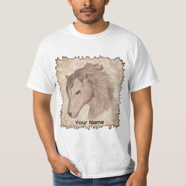 Camiseta Cavalo Selvagem   (Frente)
