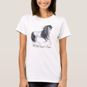 Camiseta Cavalo Selvagem e Livre