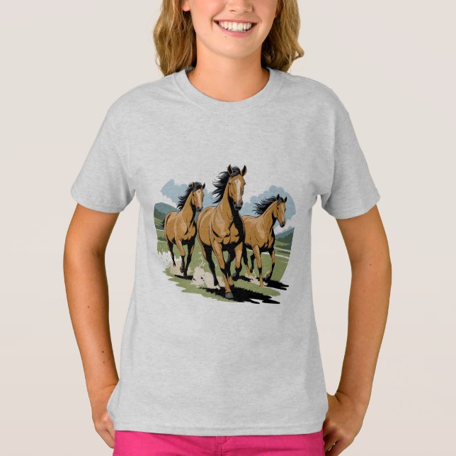 Camiseta CAVALO SEM nascer (Frente)