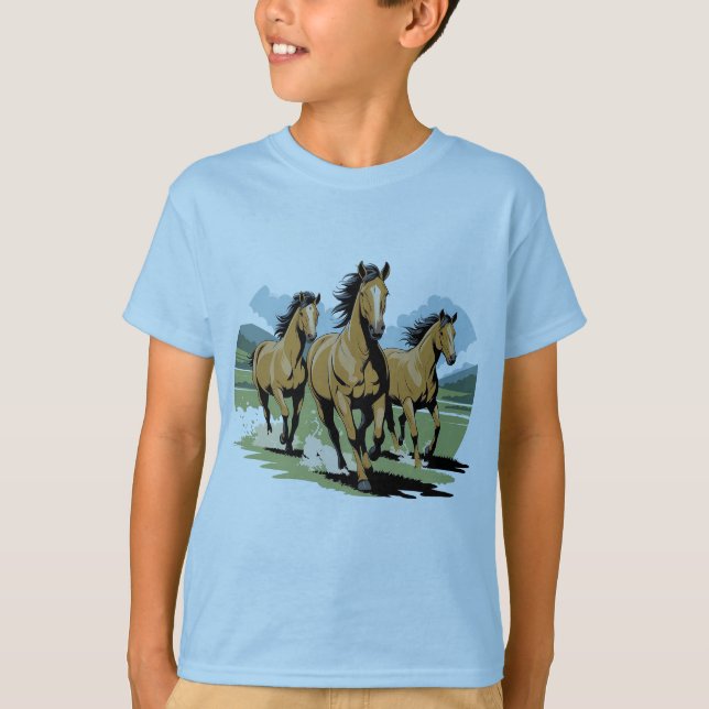 Camiseta CAVALO SEM nascer (Frente)