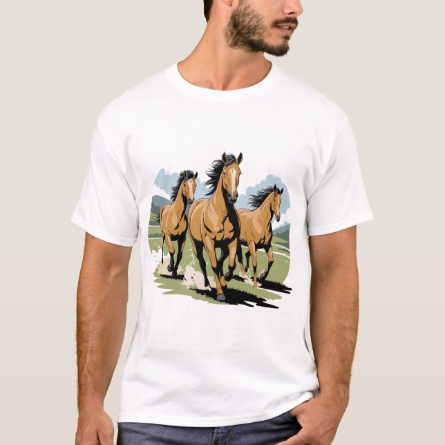 Camiseta CAVALO SEM nascer (Frente)