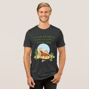 Camiseta Cavalo Sem Nome Masculino Bella+Canvas Escuro