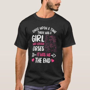 Camiseta Cavalo Show Girl Equestrian Rider Compe