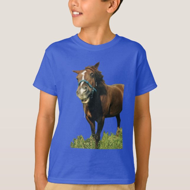 Camiseta Cavalo Sorridente (Frente)