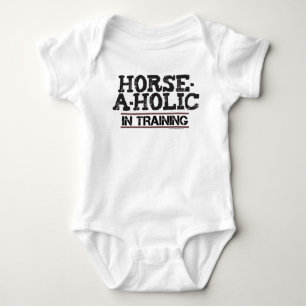 Camiseta Cavalo-Um-Holic no Creeper da criança do