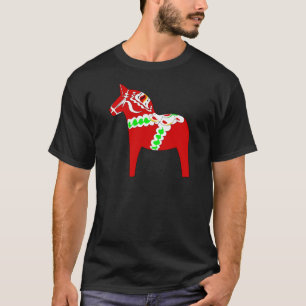 Camiseta Cavalo vermelho de Dalarna