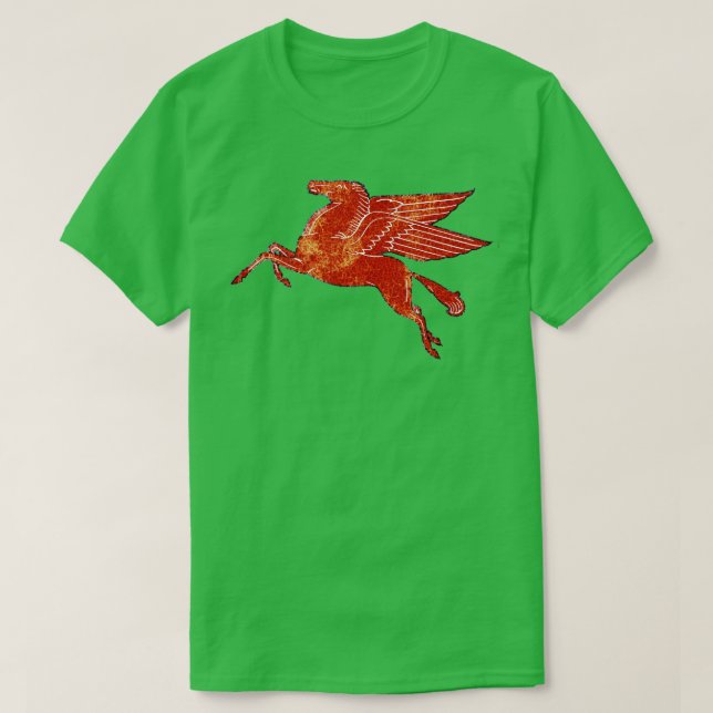 Camiseta Cavalo Voador Mobil Pegasus (Frente do Design)