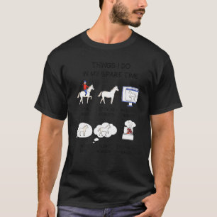 Camiseta CavaloEngraçado Cavalo Divertido Para Amante De Ca