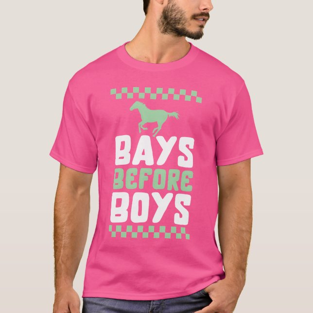 Camiseta Cavalos Antes Menina de Cavalo (Frente)