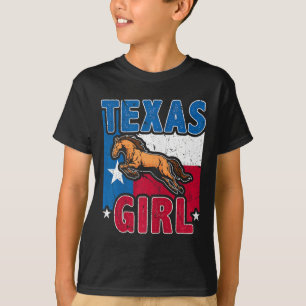 Camiseta Cavalos Cavaleiros Cavaleiros Cavaleiros Girls Tex
