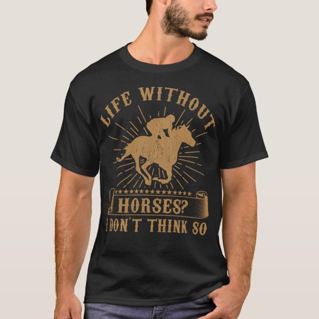 Camiseta Cavalos Cavalos Cavalos Cavalos Cavalos Cavalos Ca (Frente)