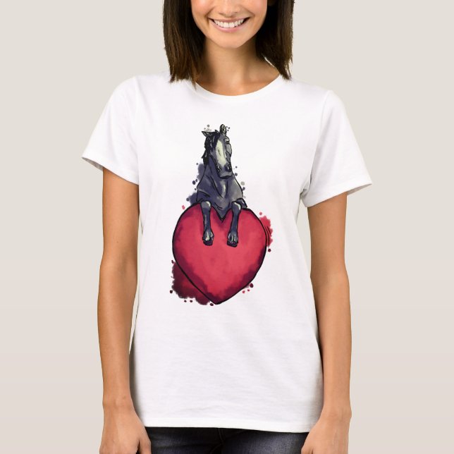 Camiseta Cavalos de amor (Frente)