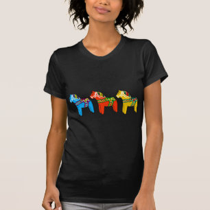 Camiseta Cavalos de Dala do sueco