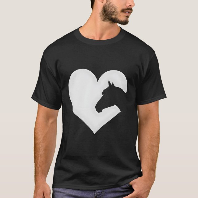 Camiseta Cavalos de excelente Amor (Frente)