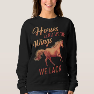 Camiseta Cavalos De Mens Nos Emprestaram As Asas Que Não Te