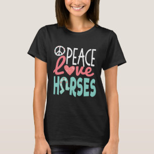 Camiseta Cavalos de Paz e Amor