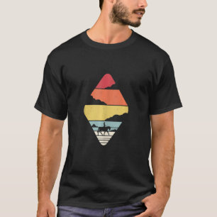 Camiseta Cavalos de Vintage T Cavaleiro Retroativo Anel Sun