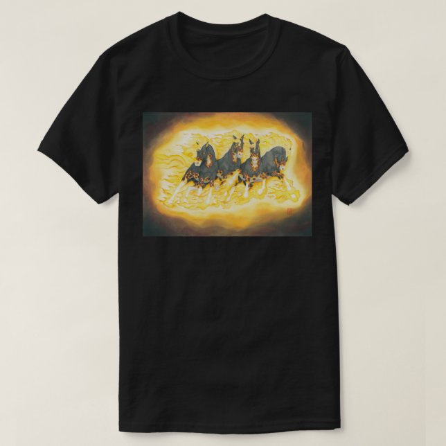 Camiseta Cavalos do Apocalipse (Frente do Design)