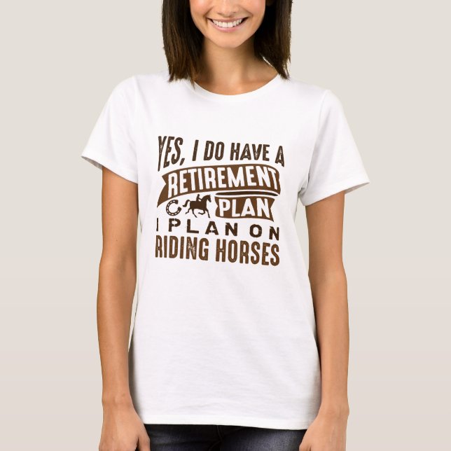 Camiseta Cavalos do Plano de Reforma (Frente)