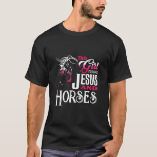 Camiseta Cavalos E Jesus Andando