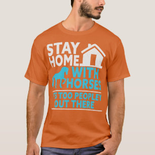 Camiseta Cavalos Equestres Andando Cavalos Equestres Sobrep