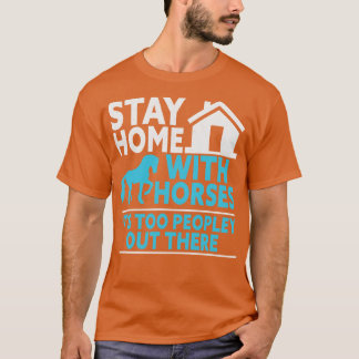 Camiseta Cavalos Equestres Andando Cavalos Equestres Sobrep