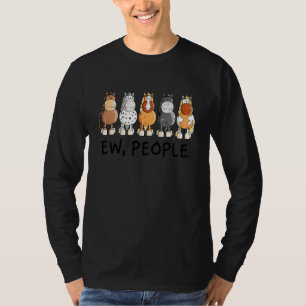 Camiseta Cavalos Ew Pessoas Cavalo Animal