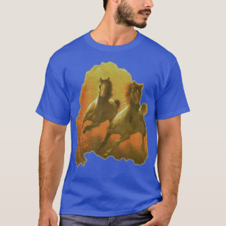 Camiseta Cavalos Galopantes Dinamitos de Napoleão