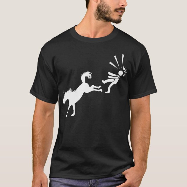 Camiseta Cavalos Hoofbeat Mustang (Frente)
