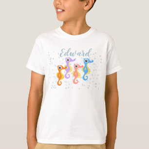 Camiseta Cavalos-marinhos bonitos
