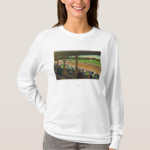 Camiseta Cavalos que vão ao cargo no autódromo