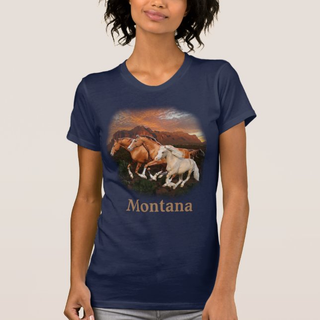 Camiseta Cavalos Selvagens (Frente)