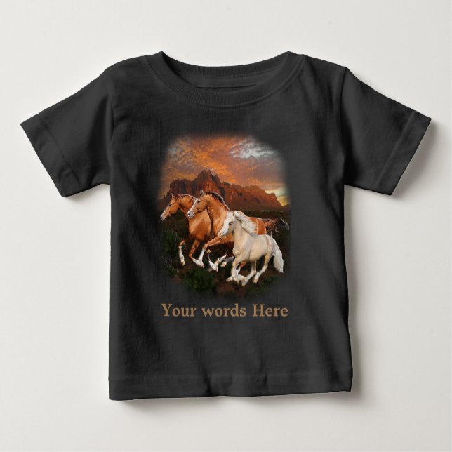 Camiseta Cavalos Selvagens (Frente)