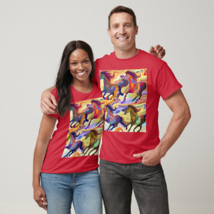 Camiseta Cavalos Selvagens