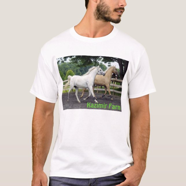 Camiseta Cavalos sincronizados (Frente)
