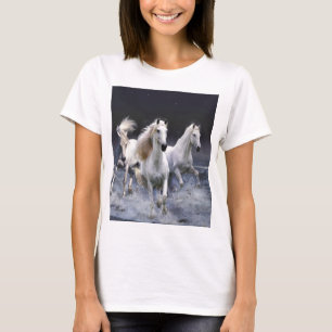 Camiseta Cavalos travesseiros decorativos
