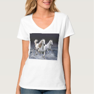 Camiseta Cavalos travesseiros decorativos