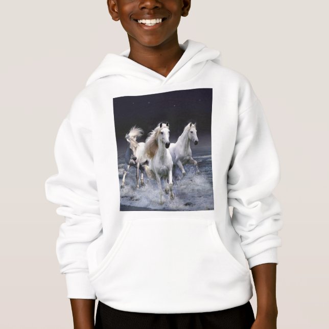 Camiseta Cavalos travesseiros decorativos (Frente)