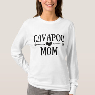 Camiseta Cavapoo Mãe Funny Cavapoos Presente para Mulheres 