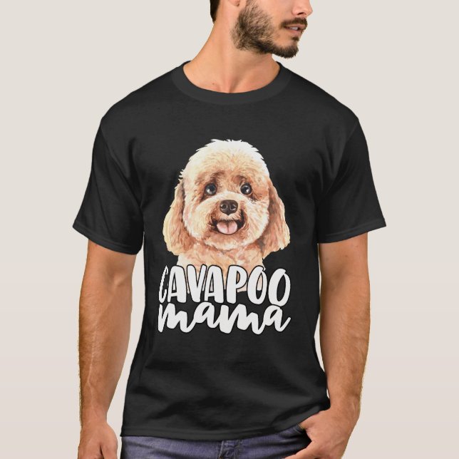 Camiseta Cavapoo Mama (Frente)
