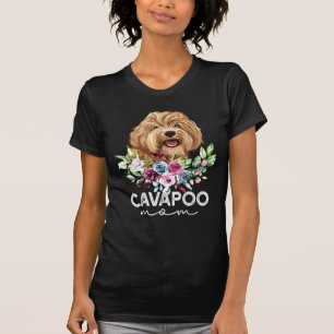 Camiseta Cavapoo Presente Cão Camiseta Mãe