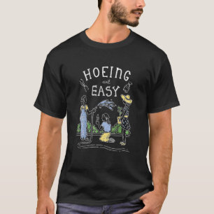 Camiseta Cavar não é fácil Jardineiro Planta Jardim Flores