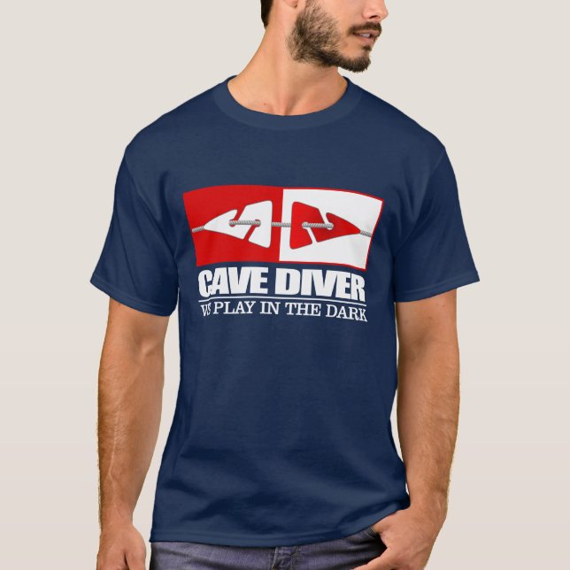 Camiseta Cave Diver (LM) (Frente)
