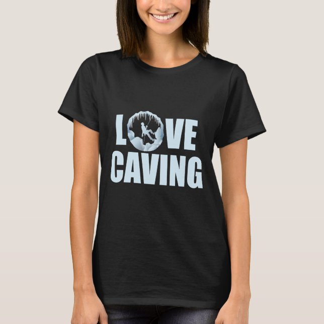 Camiseta Cave do Amor - Exploração de Cavernas Espeleológic (Frente)